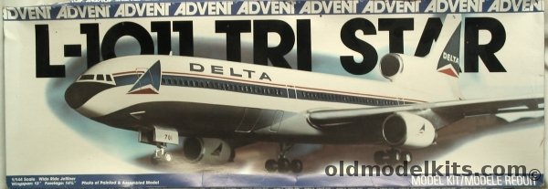 Revell 1/144 Lockheed L-1011 Tristar Delta Airliner, 3403 plastic model kit
